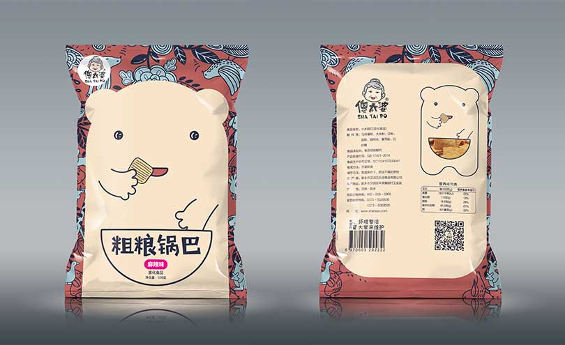 傻太婆包装，新乡包装设计