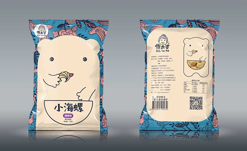 傻太婆包装，新乡包装设计