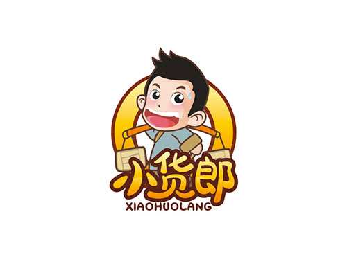 小货郎电商平台标志设计