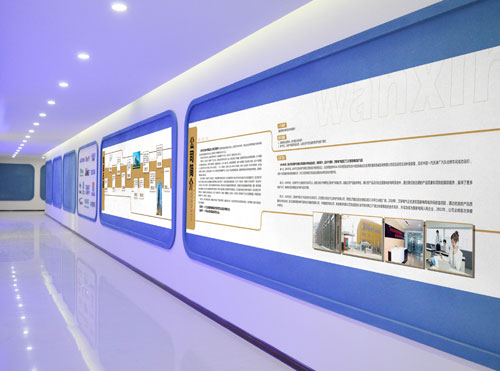 万新电气展板设计